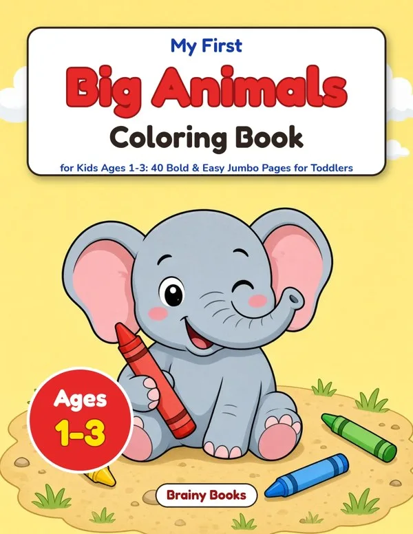 Animals Coloring Book cover